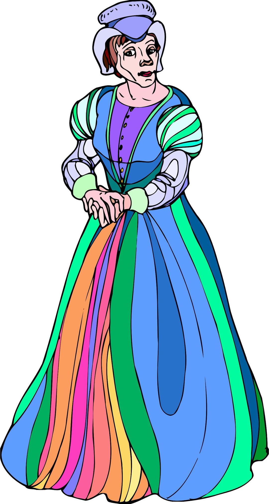 Shakespeare characters - Lady Macbeth 2 (colour) png transparent