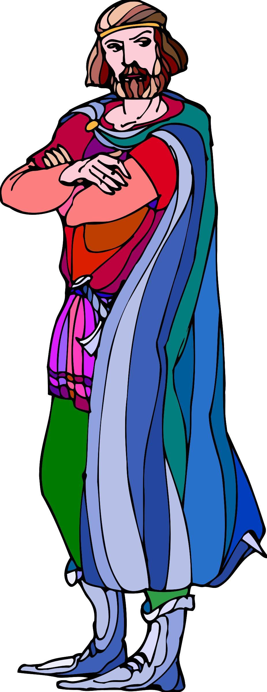 Shakespeare characters - Macbeth (colour) png transparent
