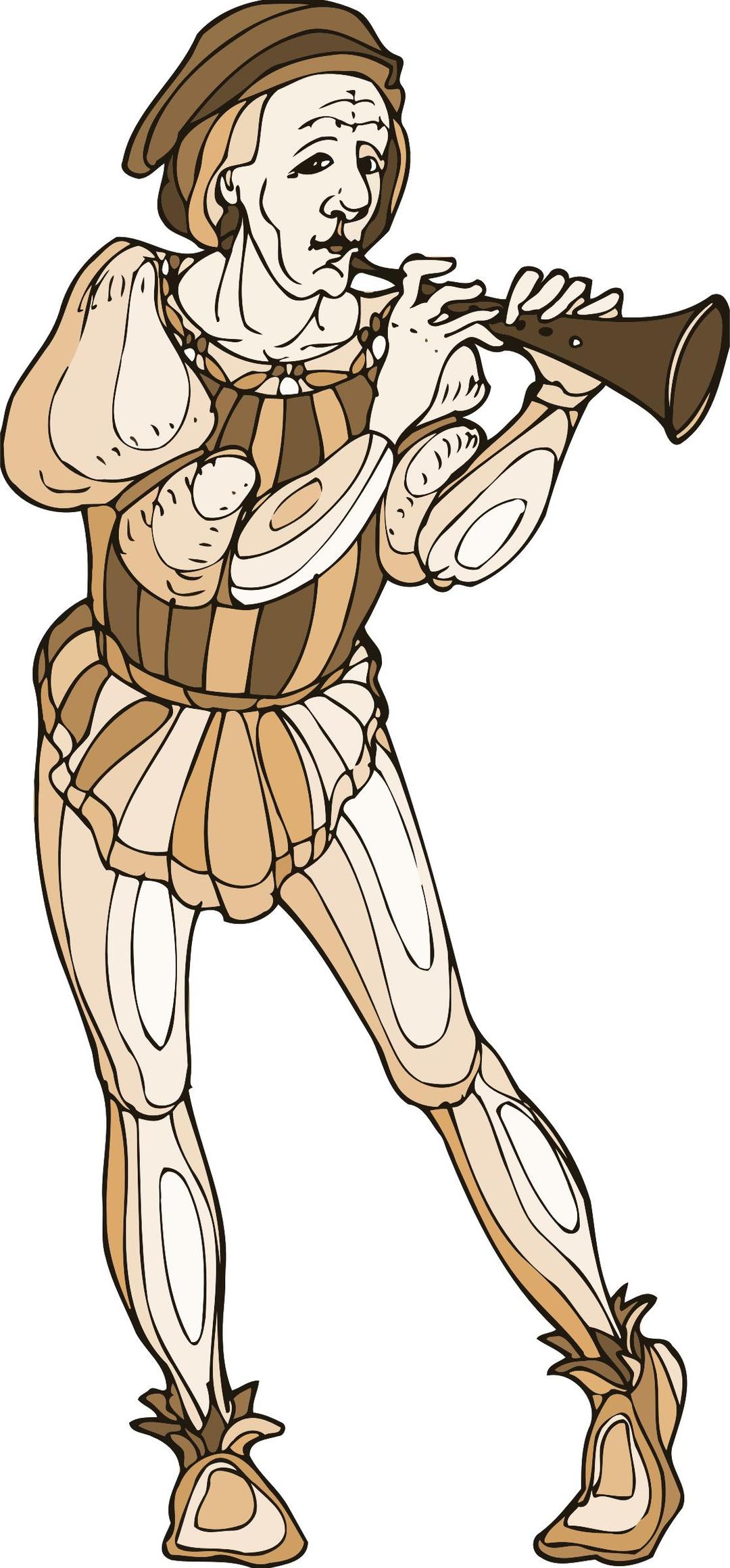 Shakespeare characters - musician 1 png transparent