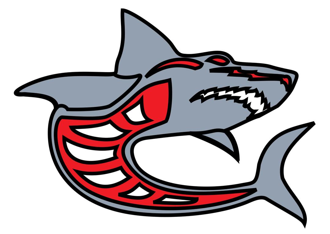 shark-grey-red-by-ashed png transparent