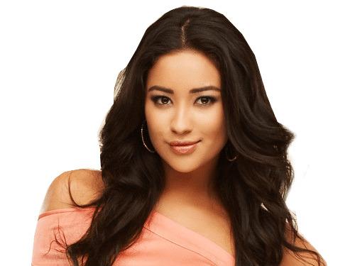 Shay Mitchell Face png transparent