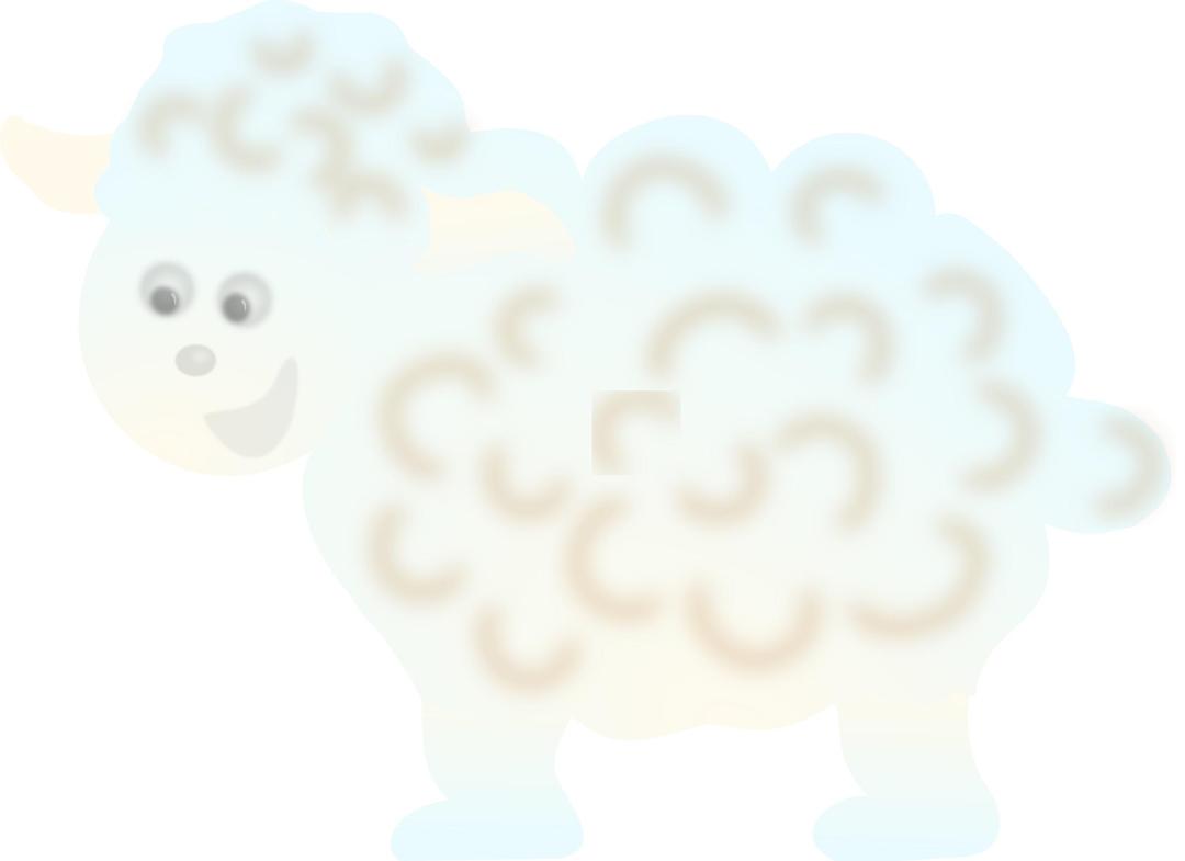 sheep cloud png transparent