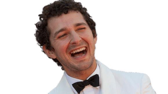 Shia Labeouf Laughing png transparent