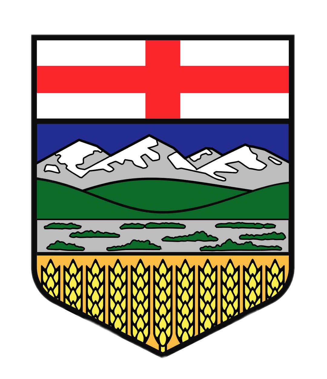 Shield Of Arms Of Alberta png transparent