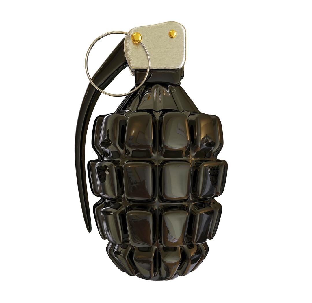 Shiny Grenade png transparent