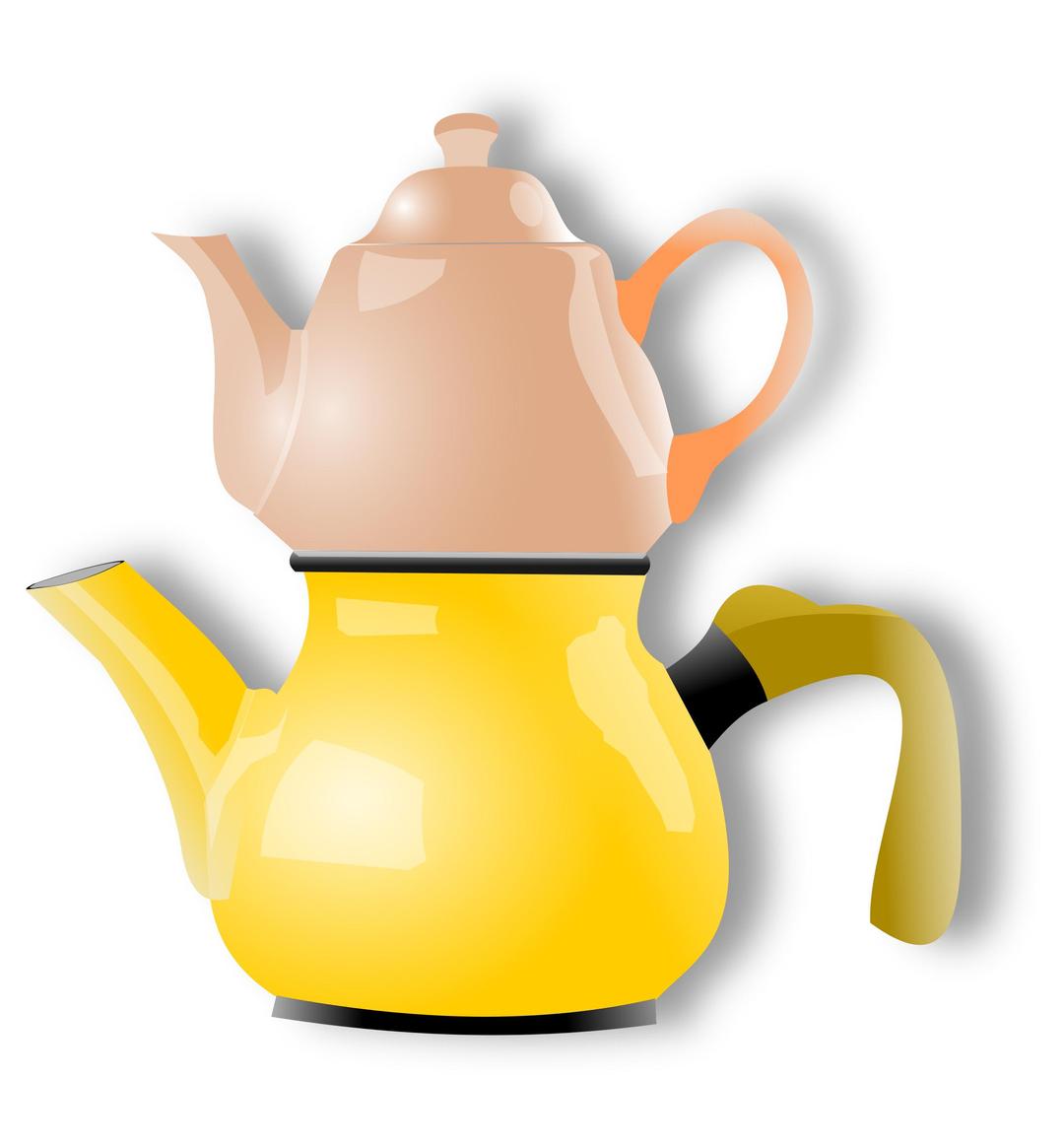 shiny teapot png transparent