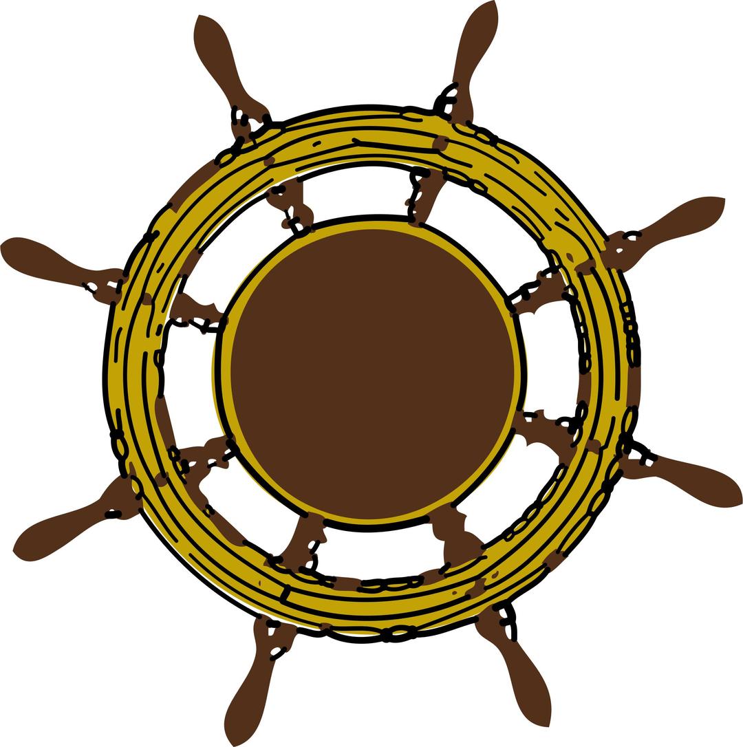 ship's wheel png transparent