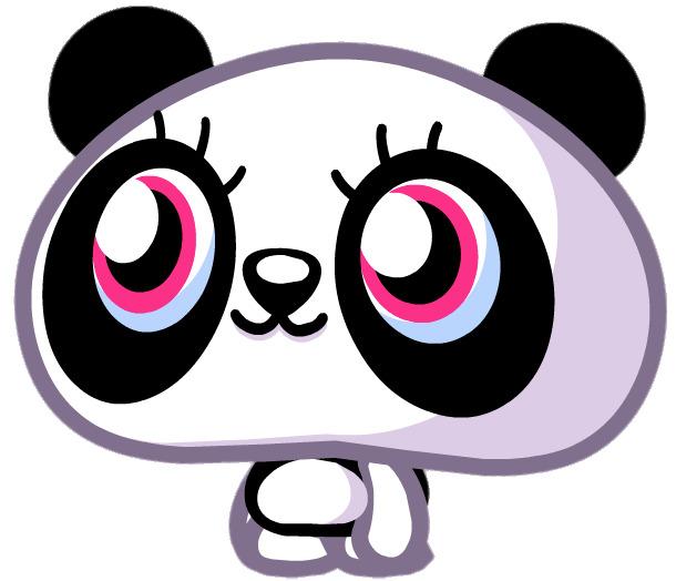 ShiShi the Sneezing Panda Looking To the Left png transparent
