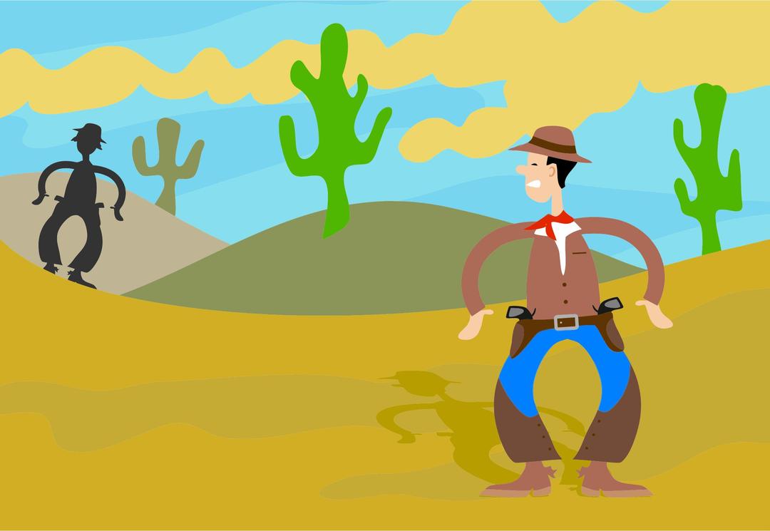 Showdown In The Desert png transparent