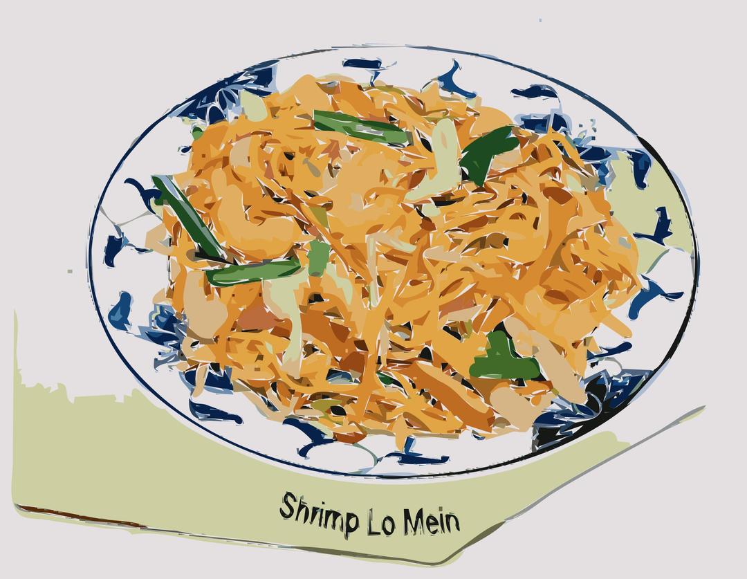 Shrimp Lo Mein png transparent