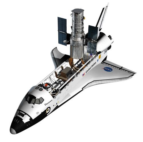 Shuttle In Space png transparent