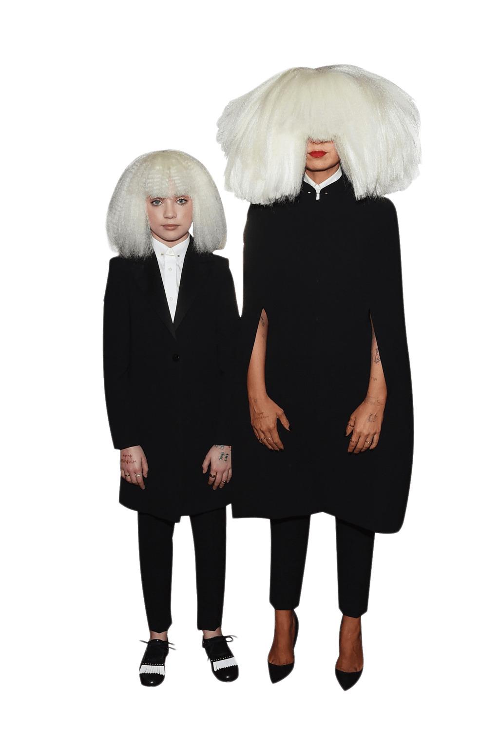 Sia and Maddie Ziegler png transparent