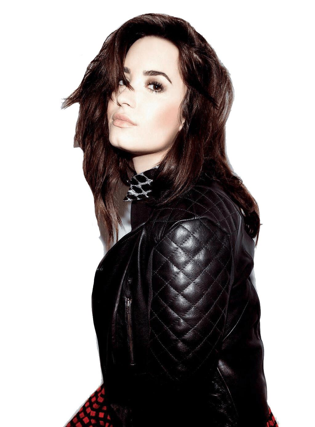 Sideview Demi Lovato png transparent