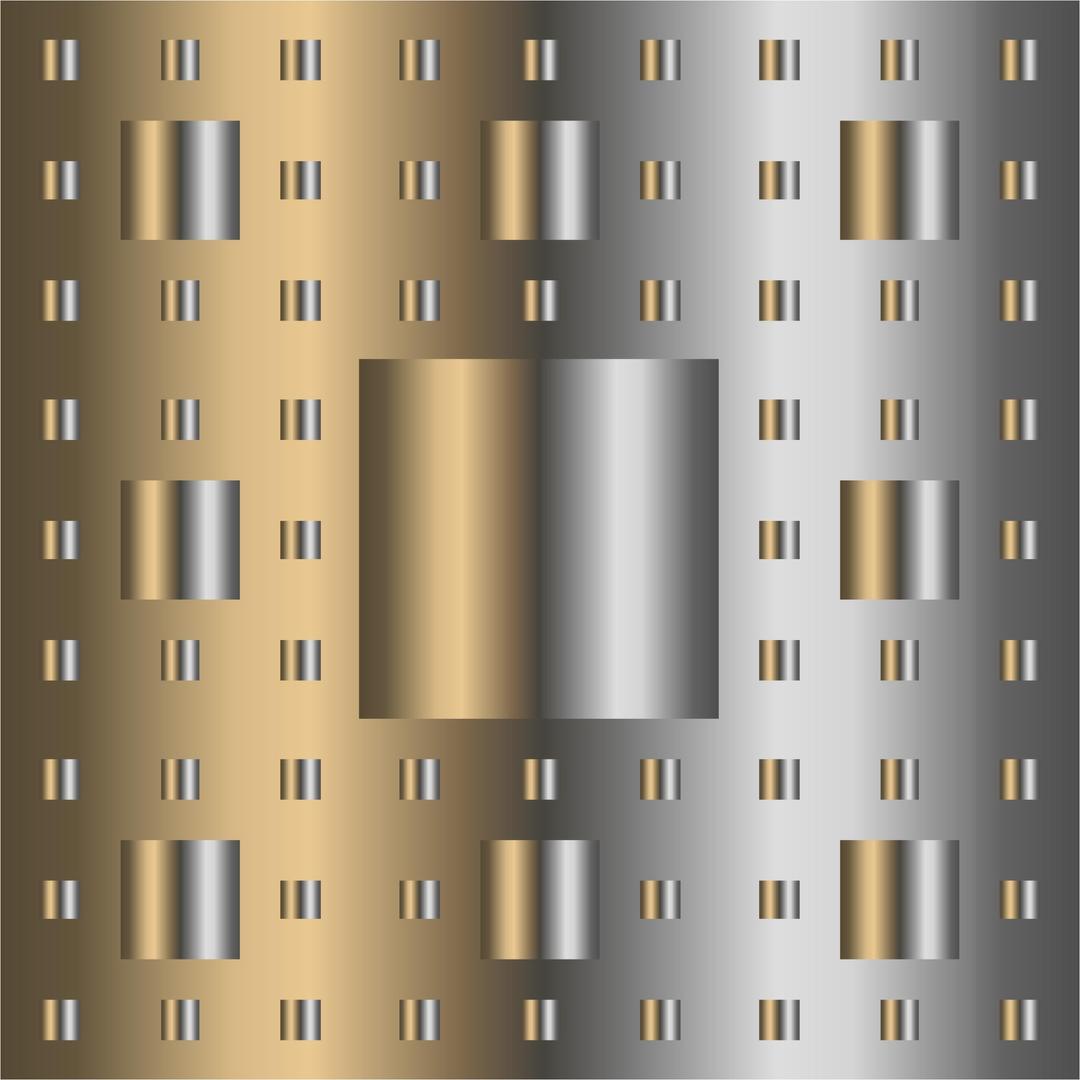 Sierpinski Gold & Silver Carpet png transparent