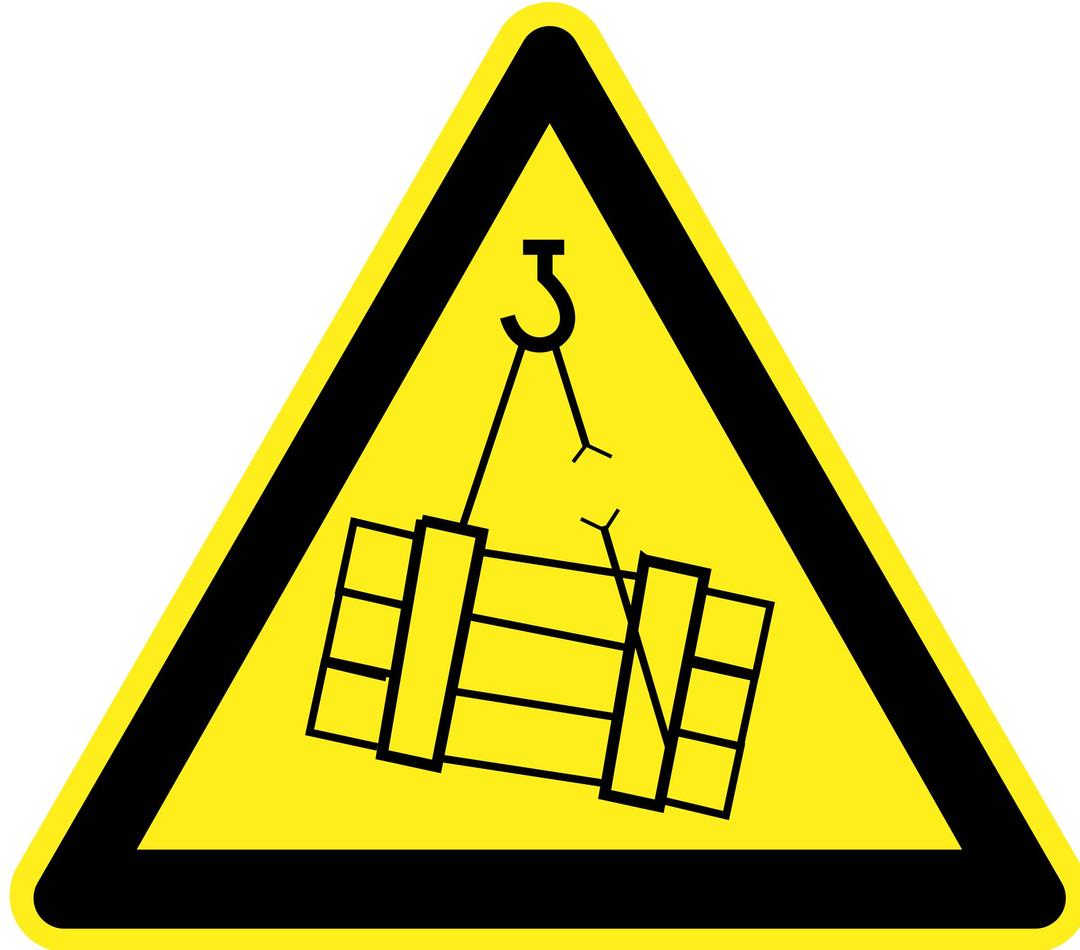 Signs Hazard Warning - falling cargo png transparent