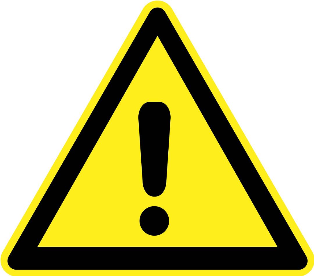 Signs Hazard Warning - Generic png transparent