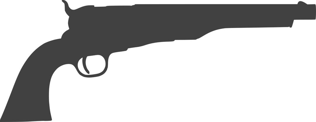 Silhouette Arme 08 png transparent