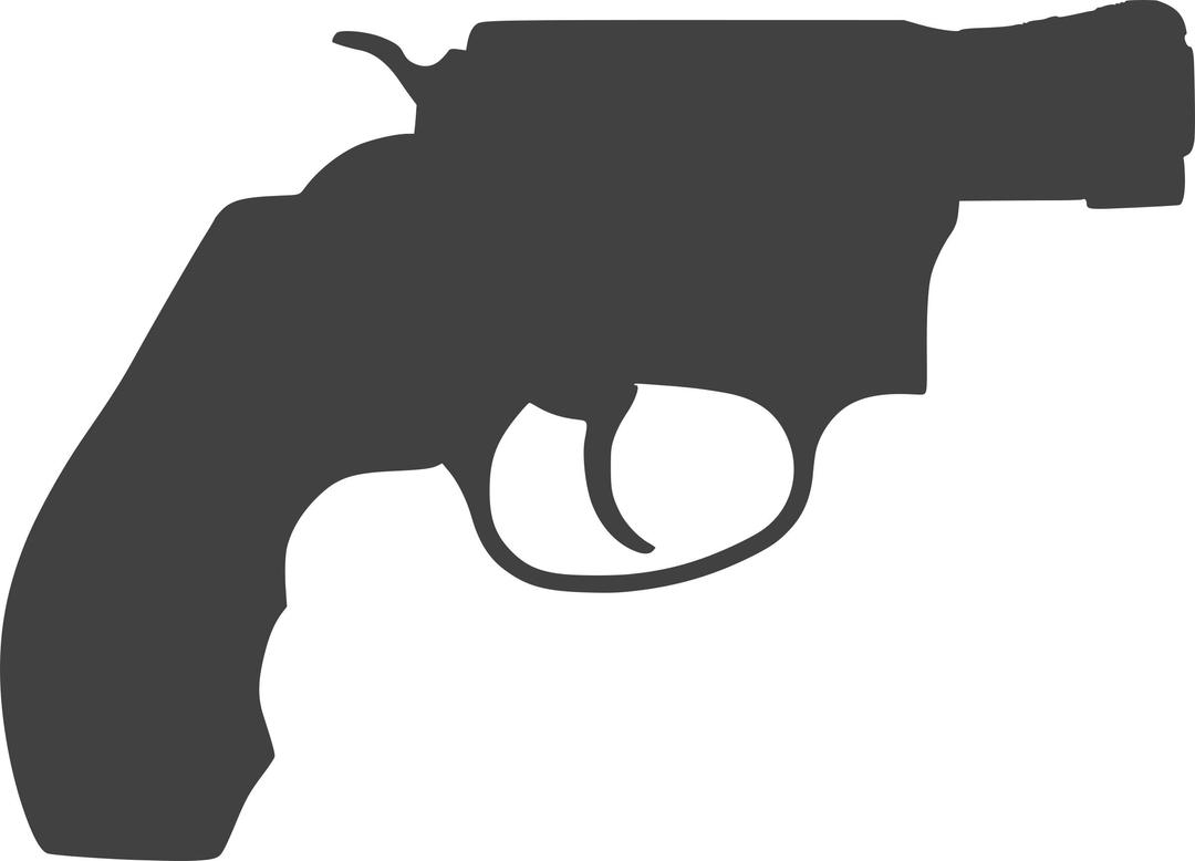 Silhouette Arme 09 png transparent