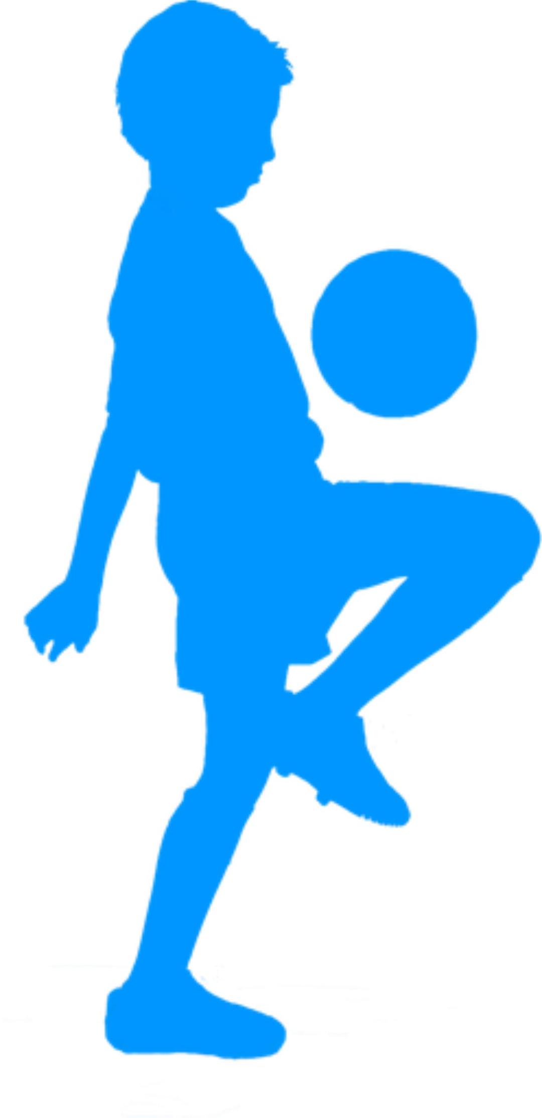 Silhouette Football 06 png transparent