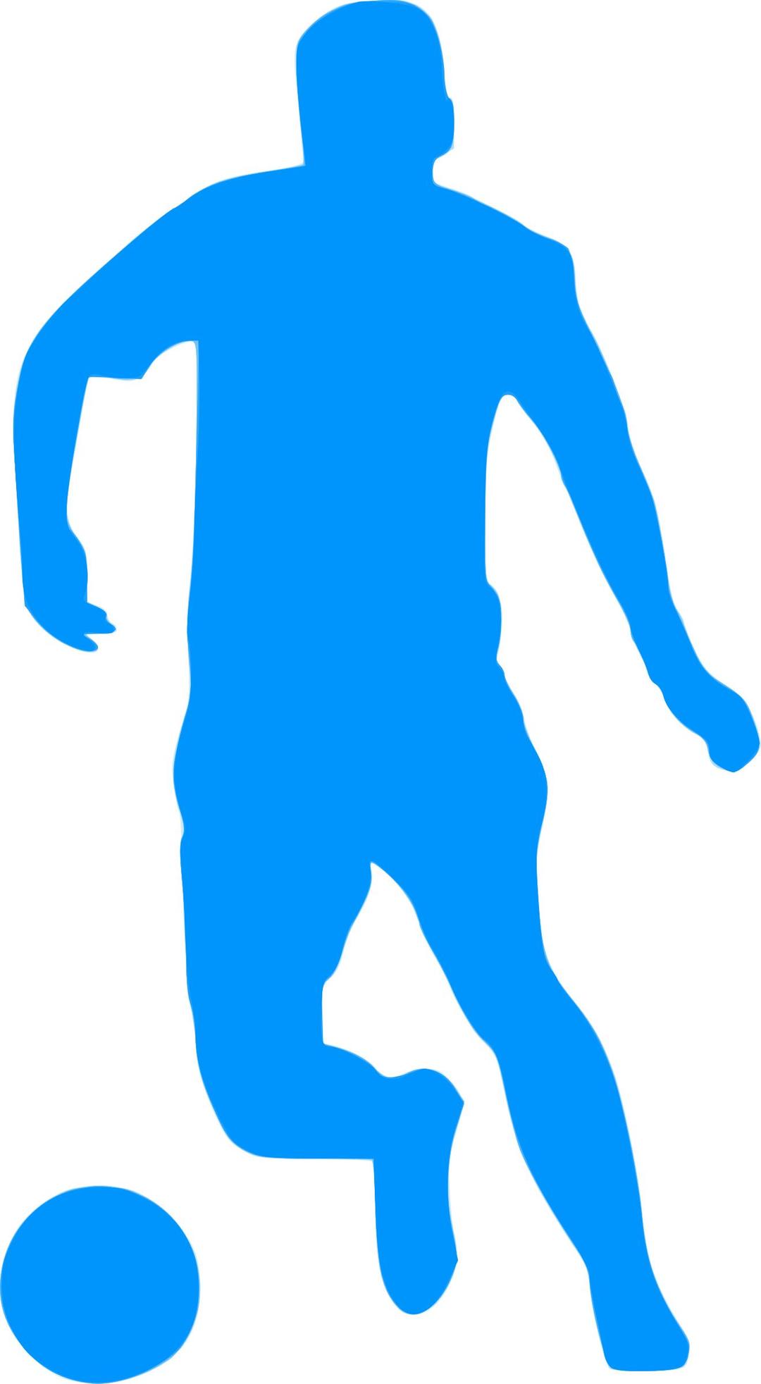 Silhouette Football 11 png transparent