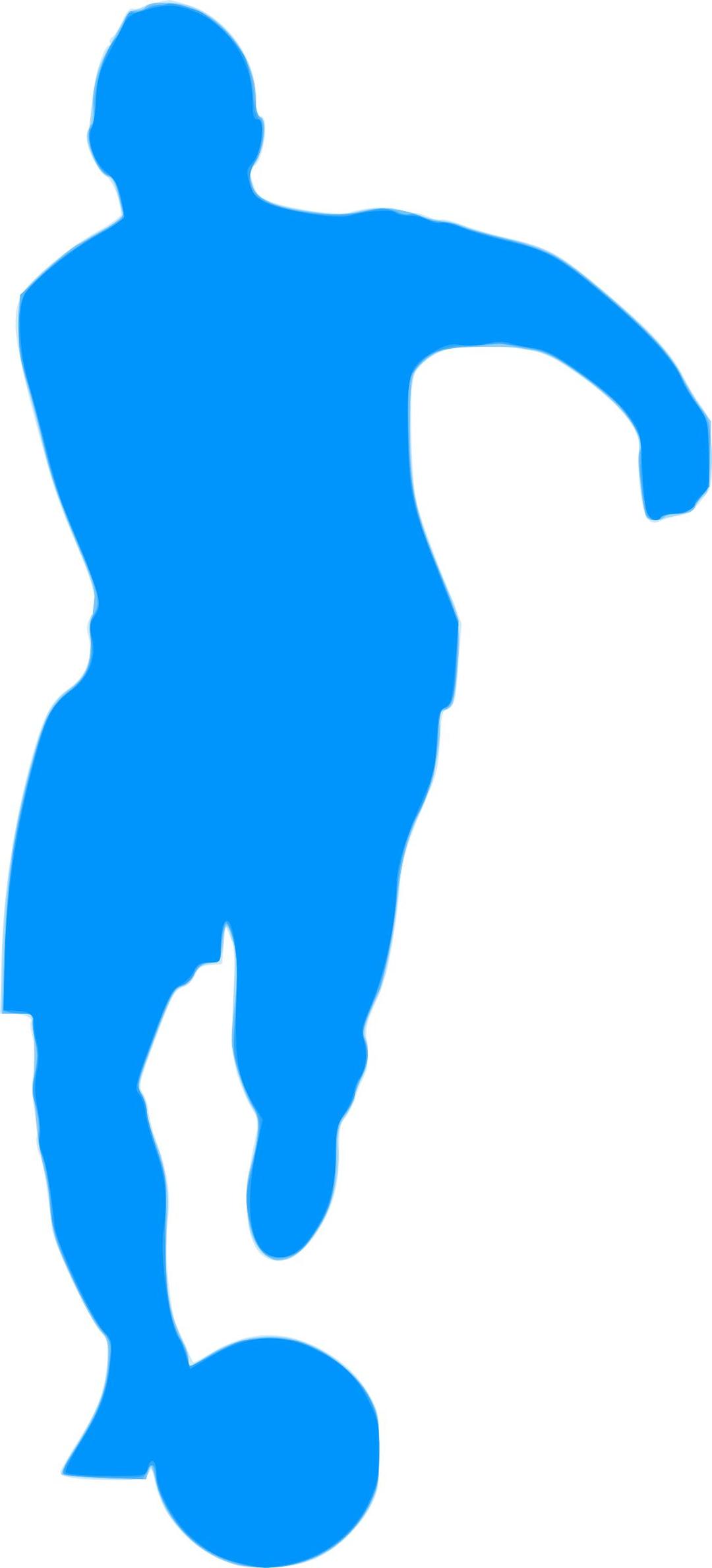 Silhouette Football 12 png transparent