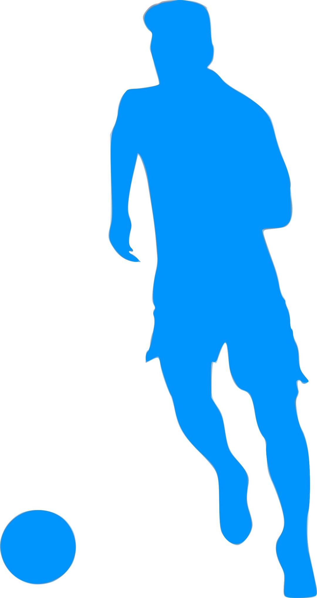 Silhouette Football 13 png transparent