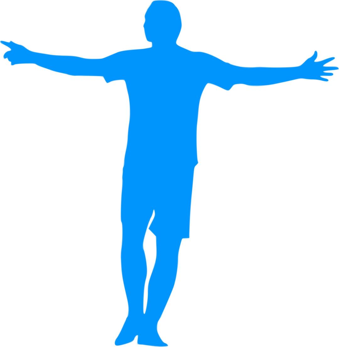 Silhouette Football 18 png transparent
