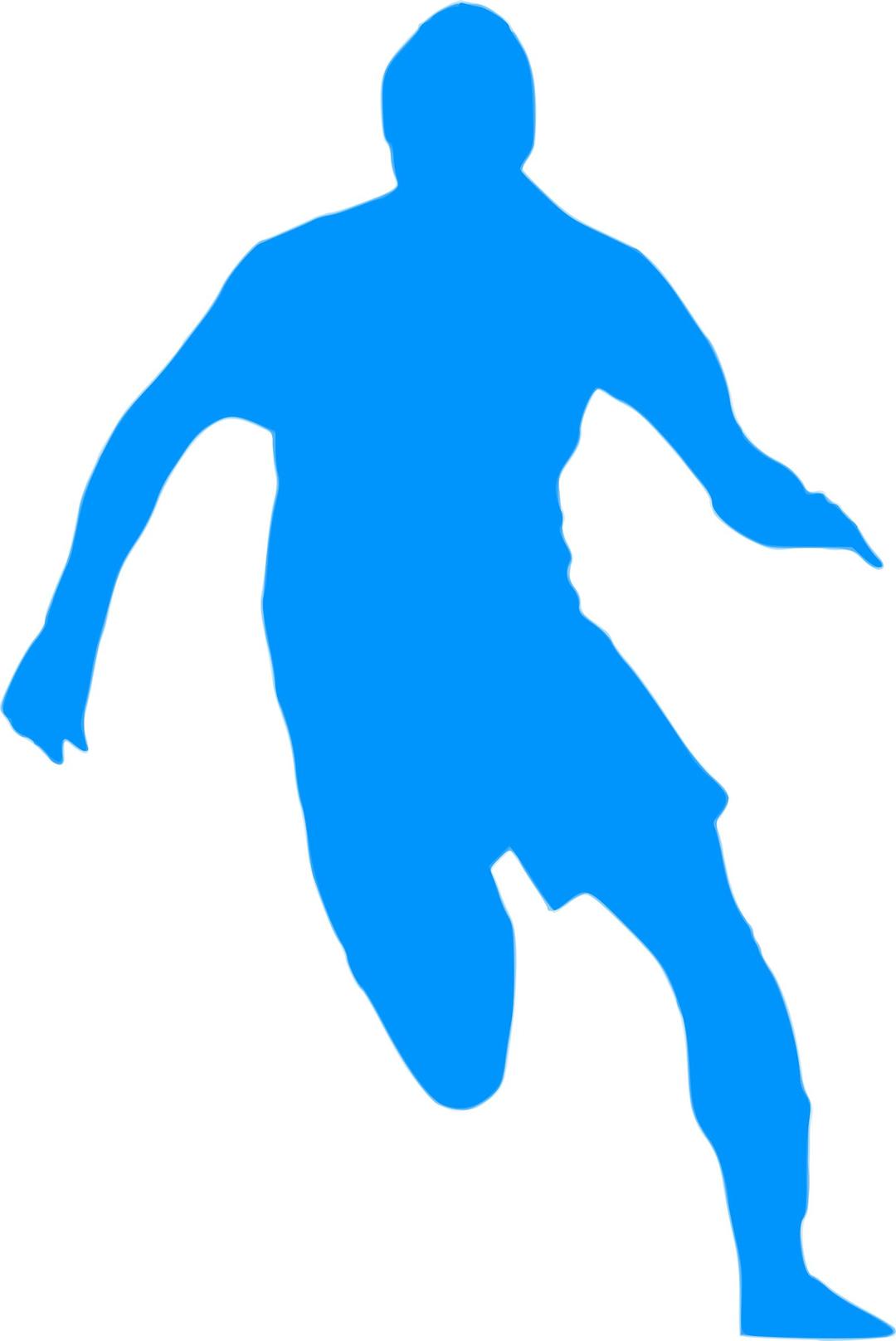Silhouette Football 20 png transparent
