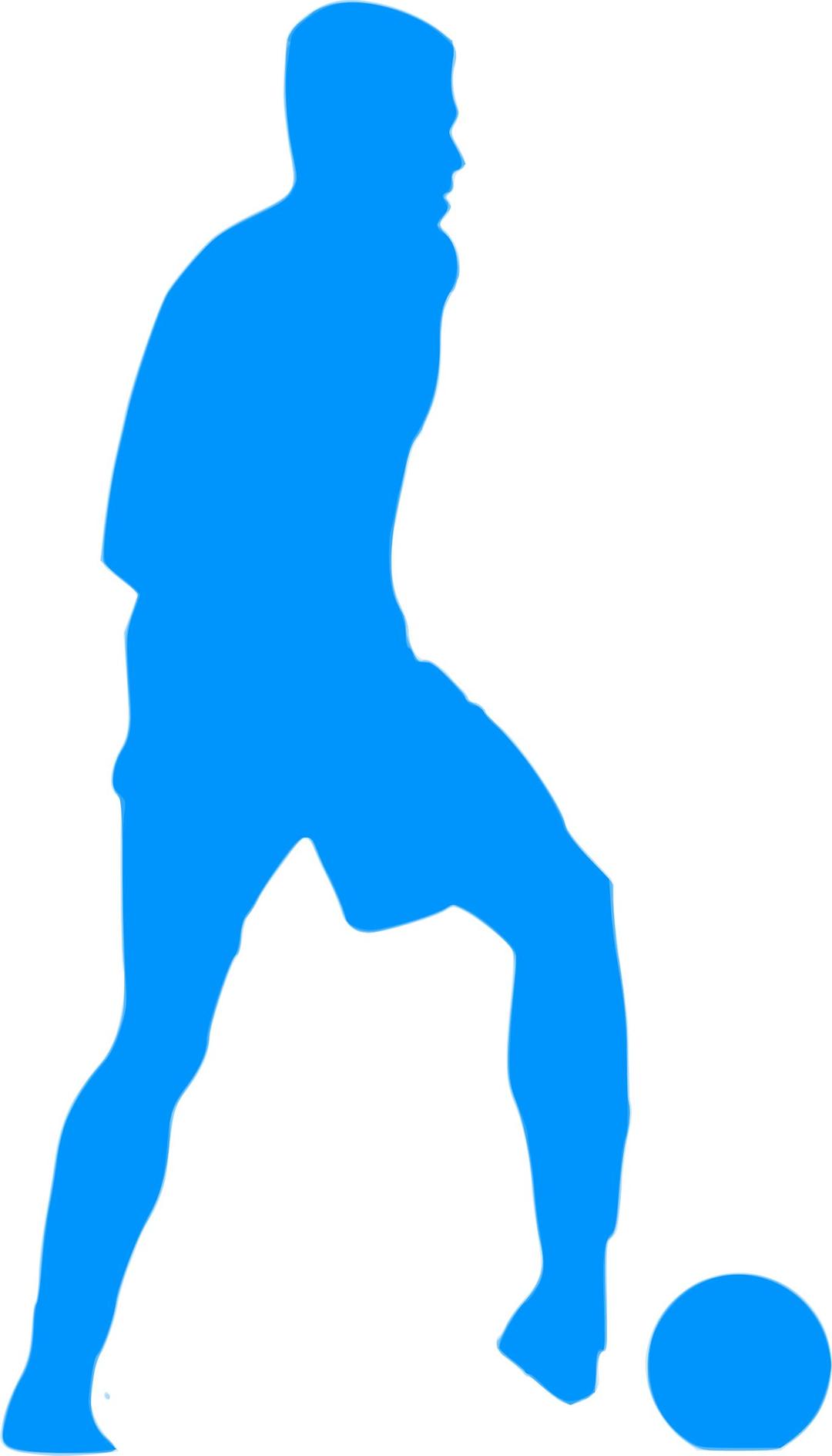 Silhouette Football 21 png transparent