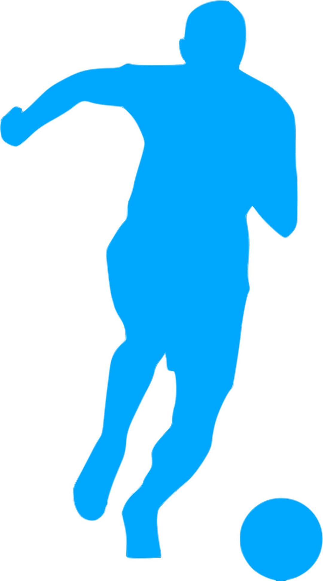 Silhouette Football 27 png transparent