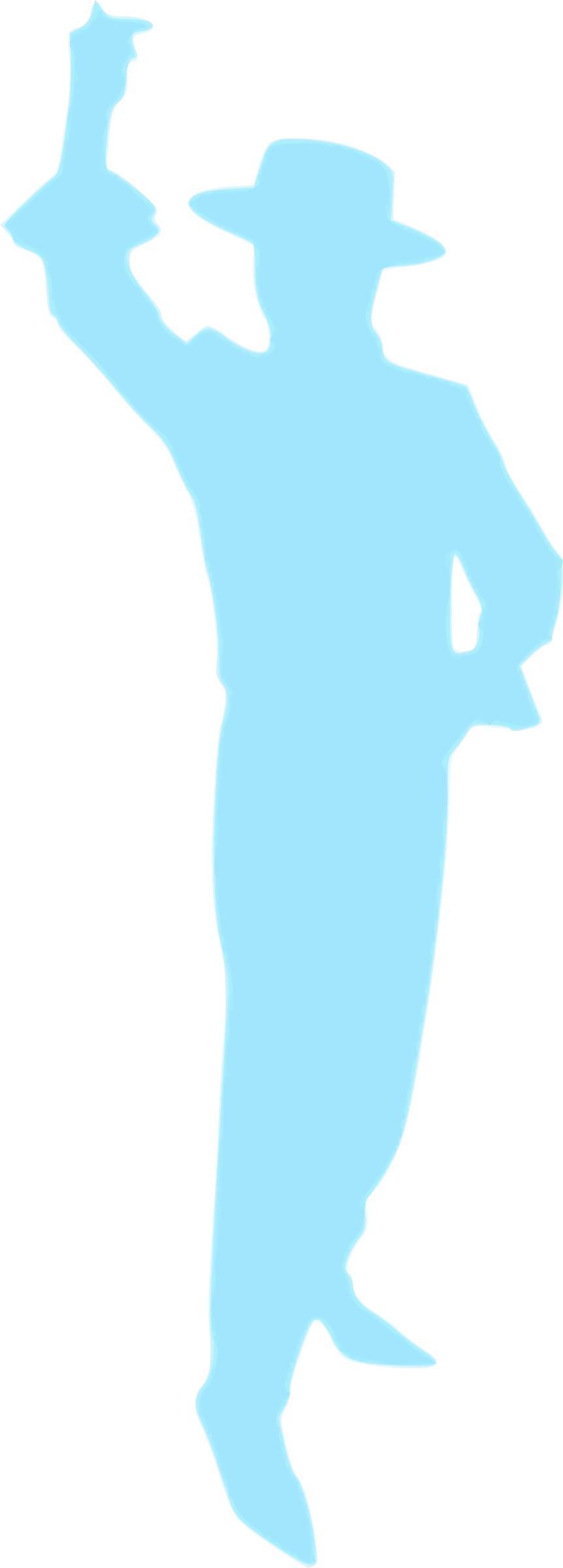 Silhouette Homme 02 png transparent