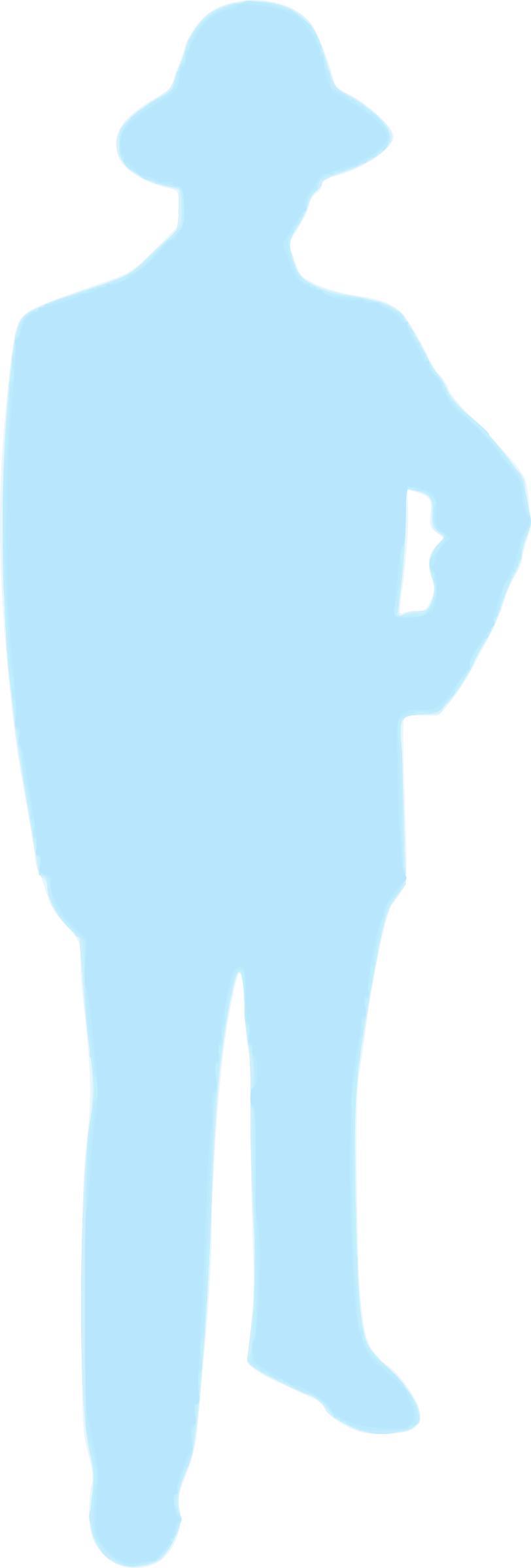Silhouette Homme 04 png transparent