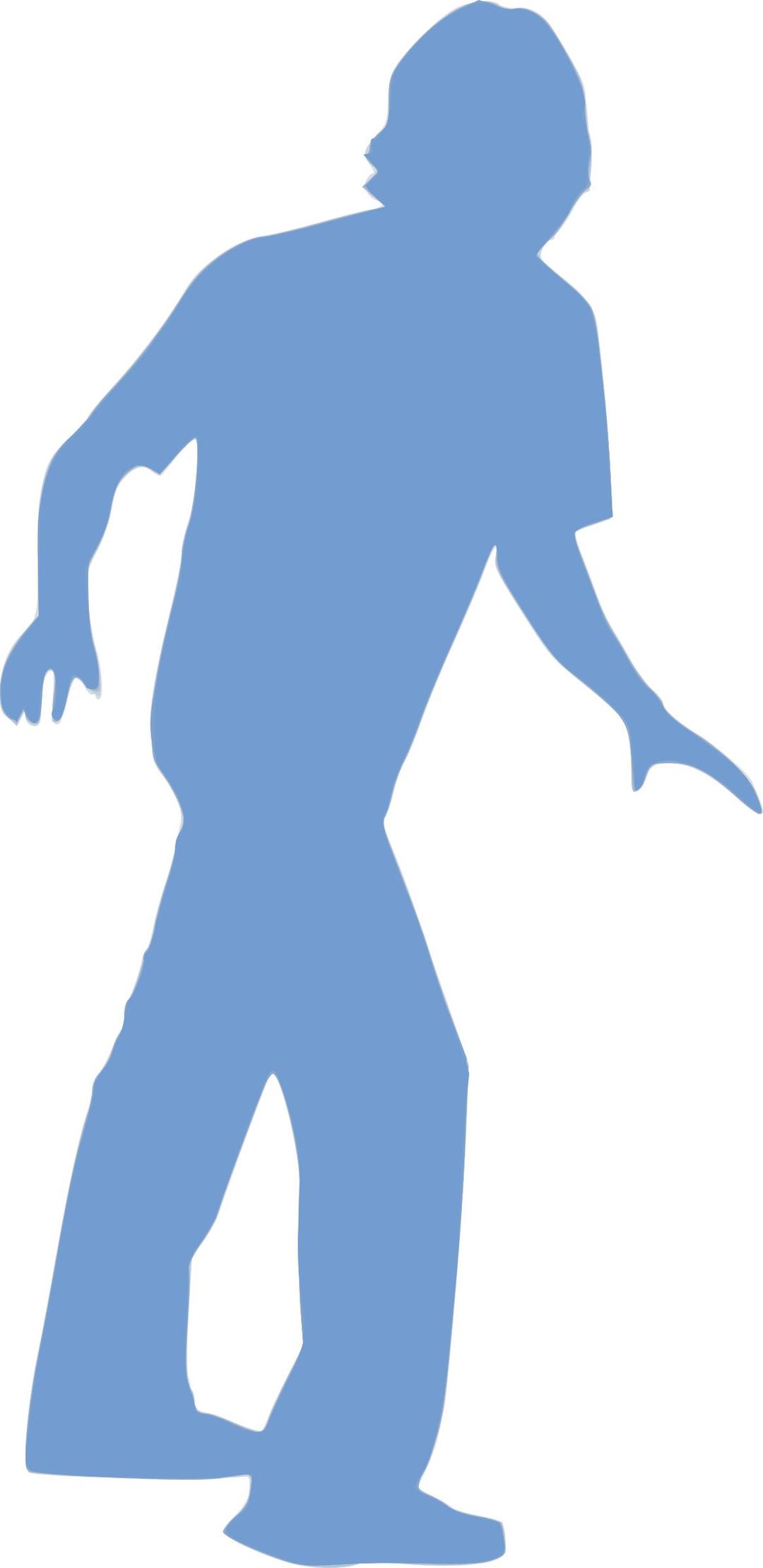 Silhouette Homme 07 png transparent
