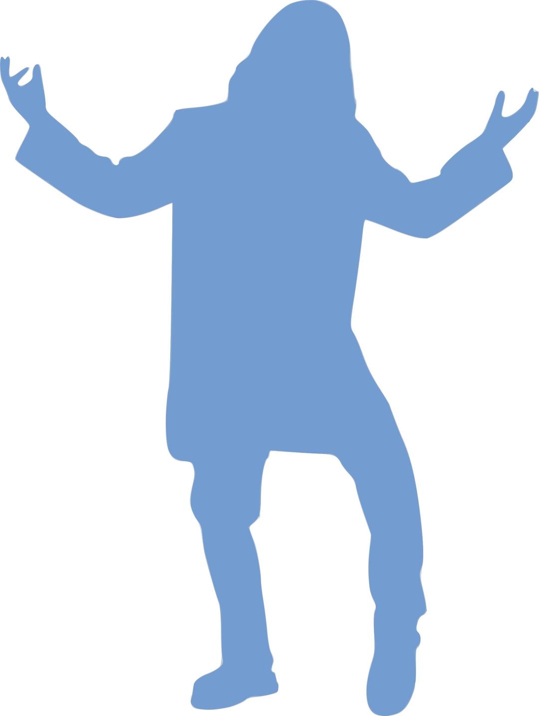 Silhouette Homme 09 png transparent