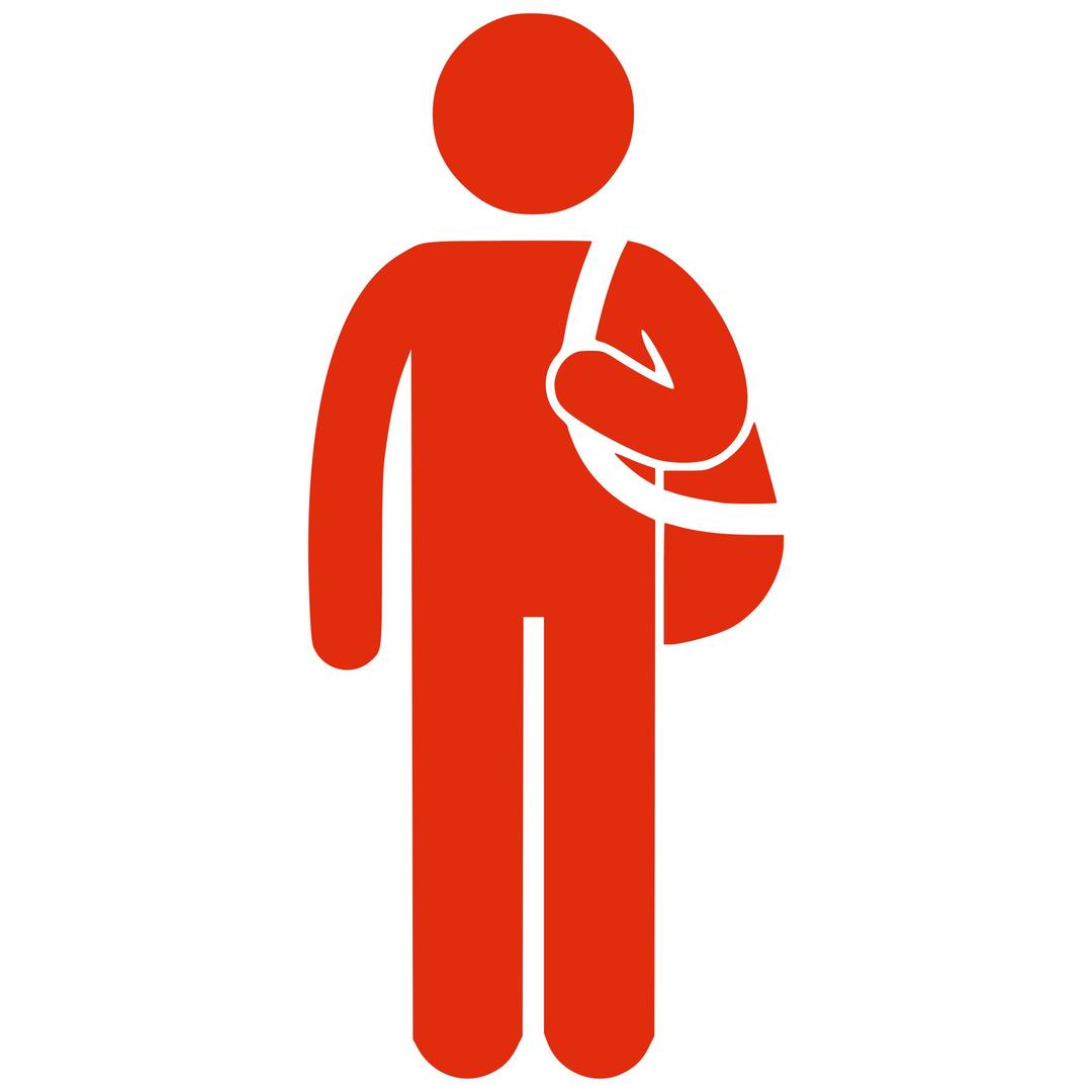 Silhouette man with bag png transparent