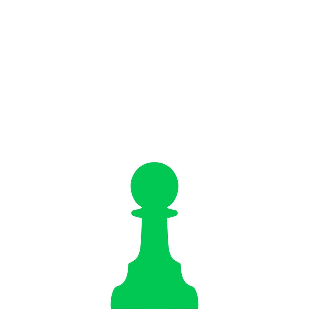 Silhouette Staunton Chess Piece – Pawn / Peón png transparent