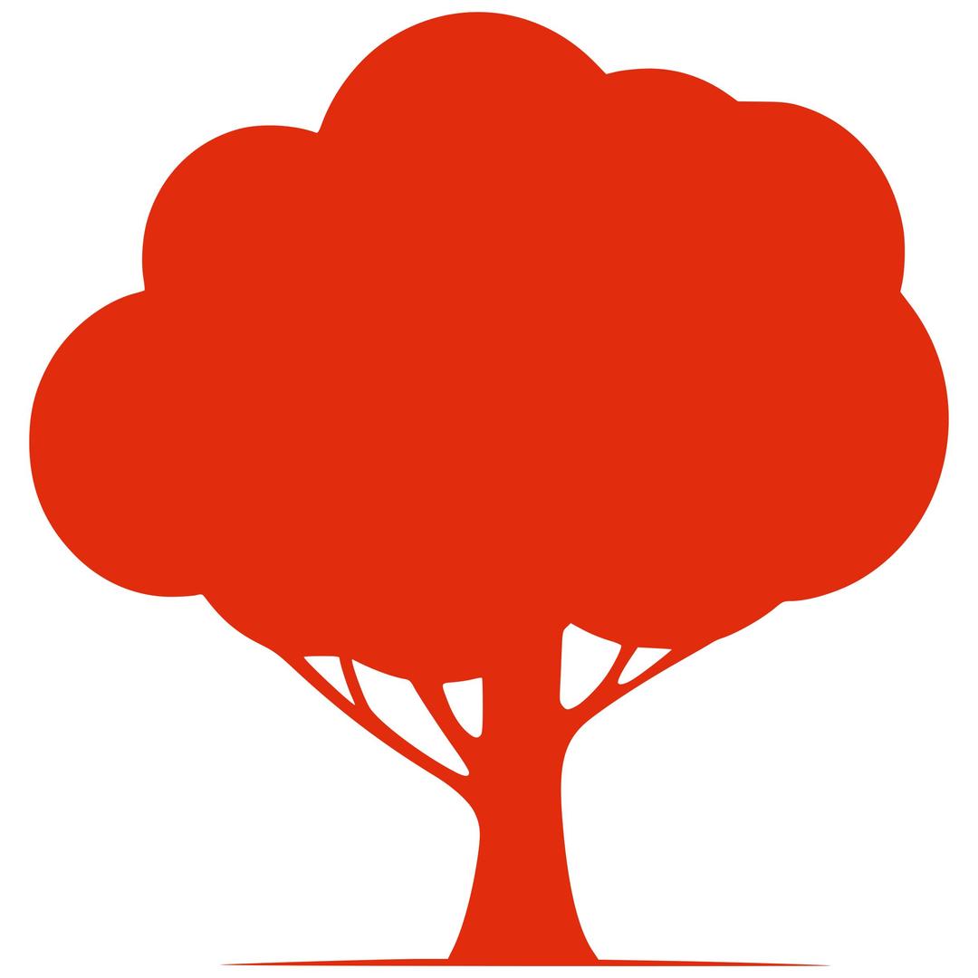 Silhouette Tree png transparent