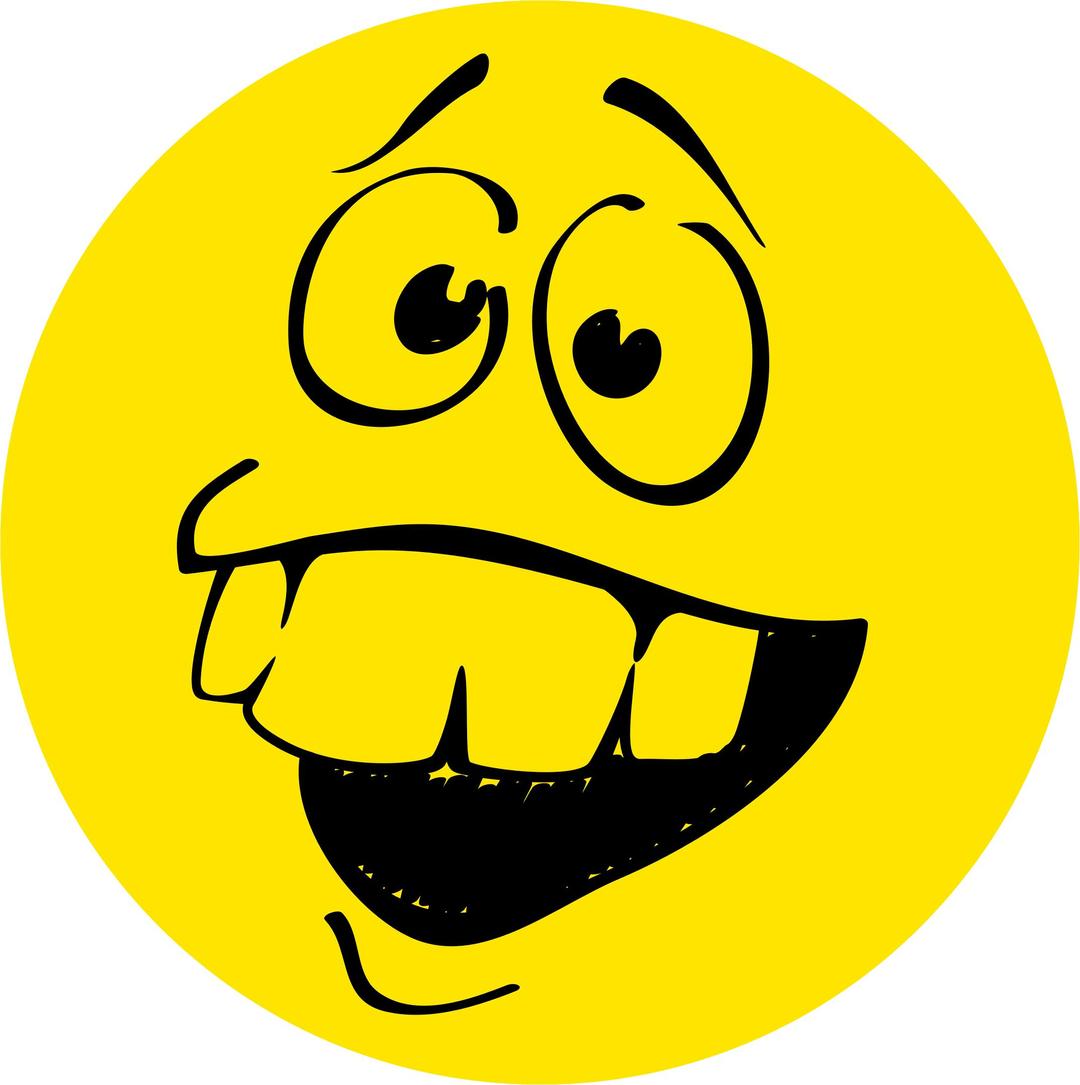 Silly Smiley png transparent