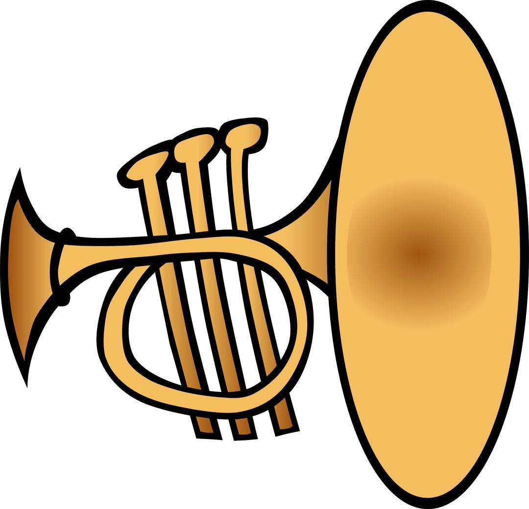 Silly trumpet png transparent
