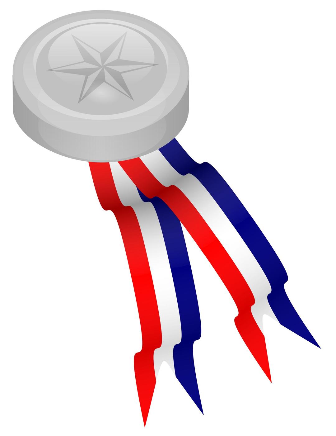 Silver Medallion png transparent