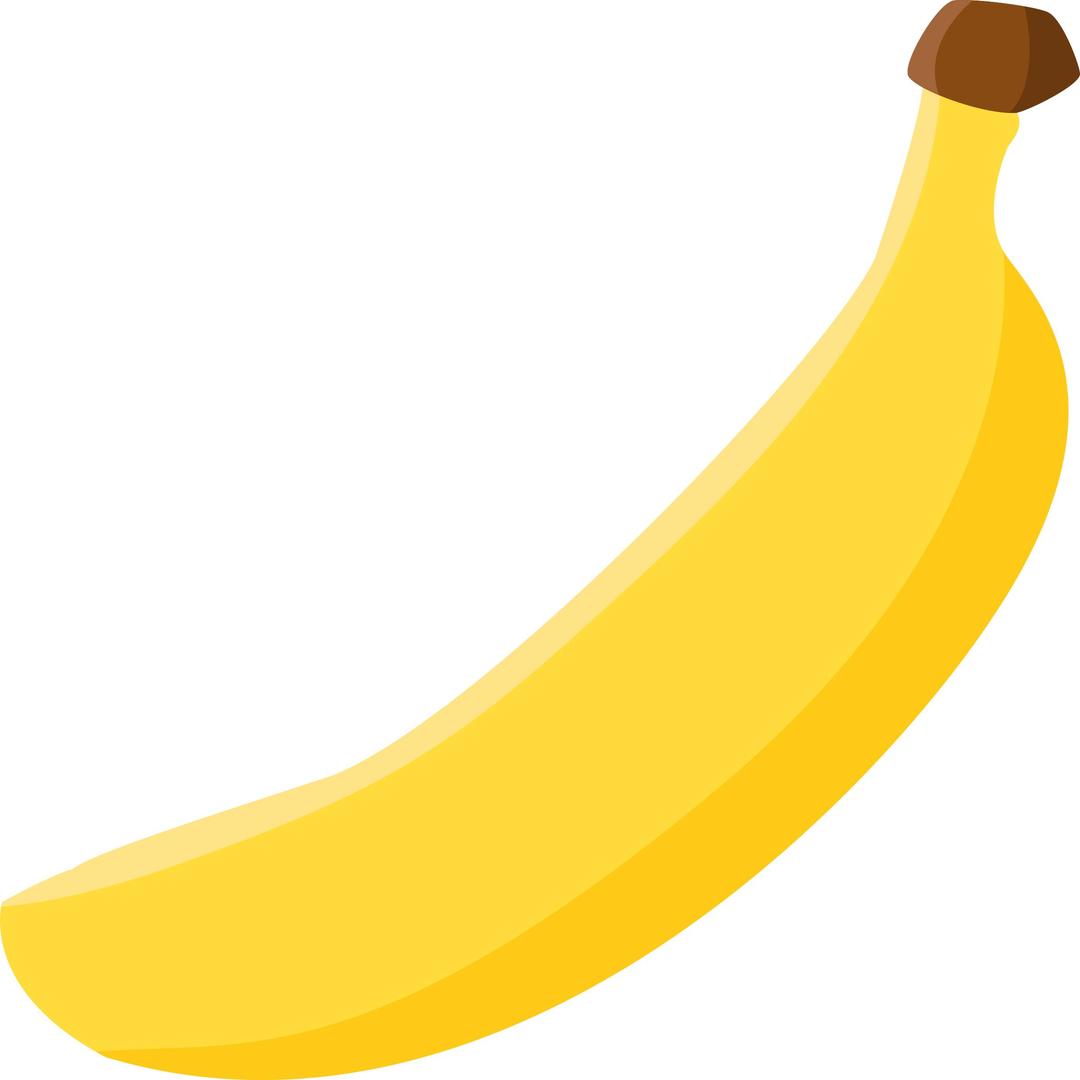 Simple Banana png transparent
