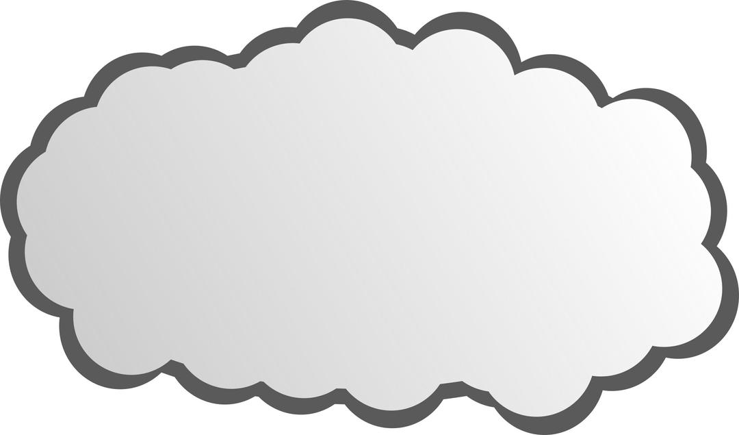 Simple Cloud png transparent