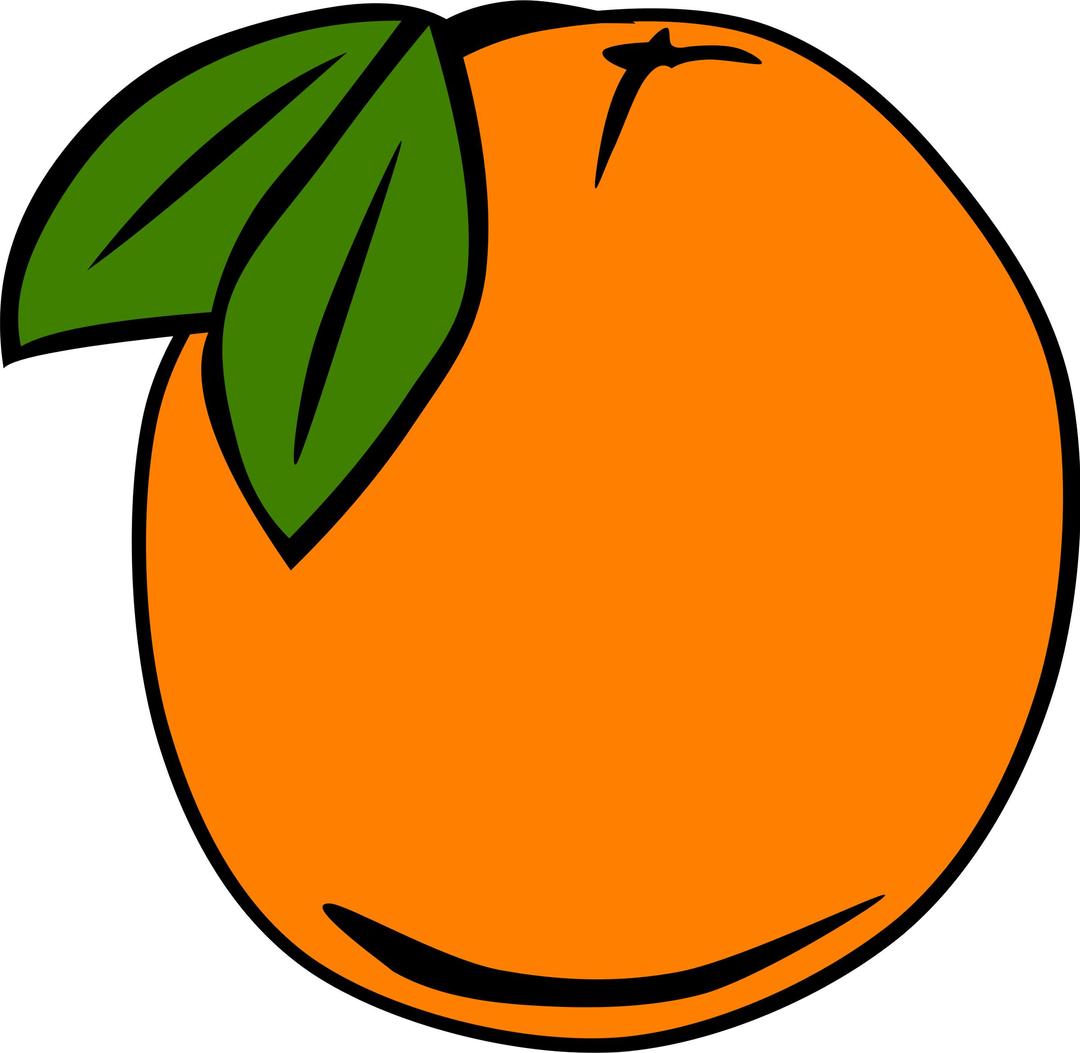 Simple Fruit Orange png transparent