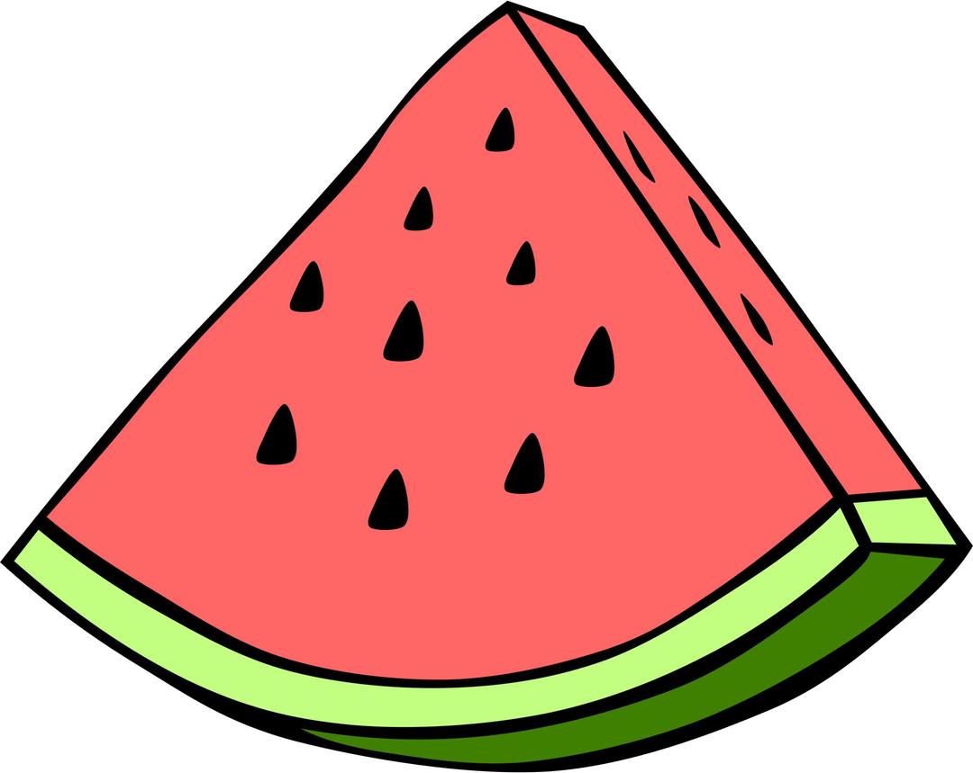 Simple Fruit Watermelon png transparent