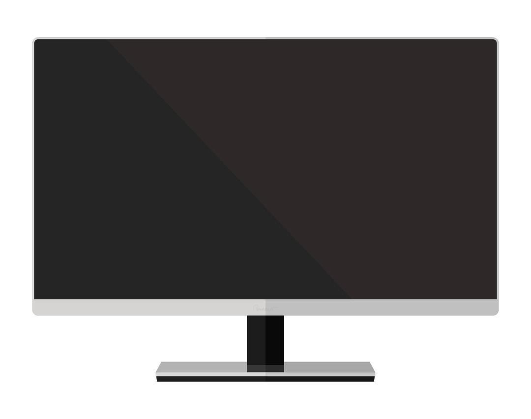 Simple LED Monitor png transparent