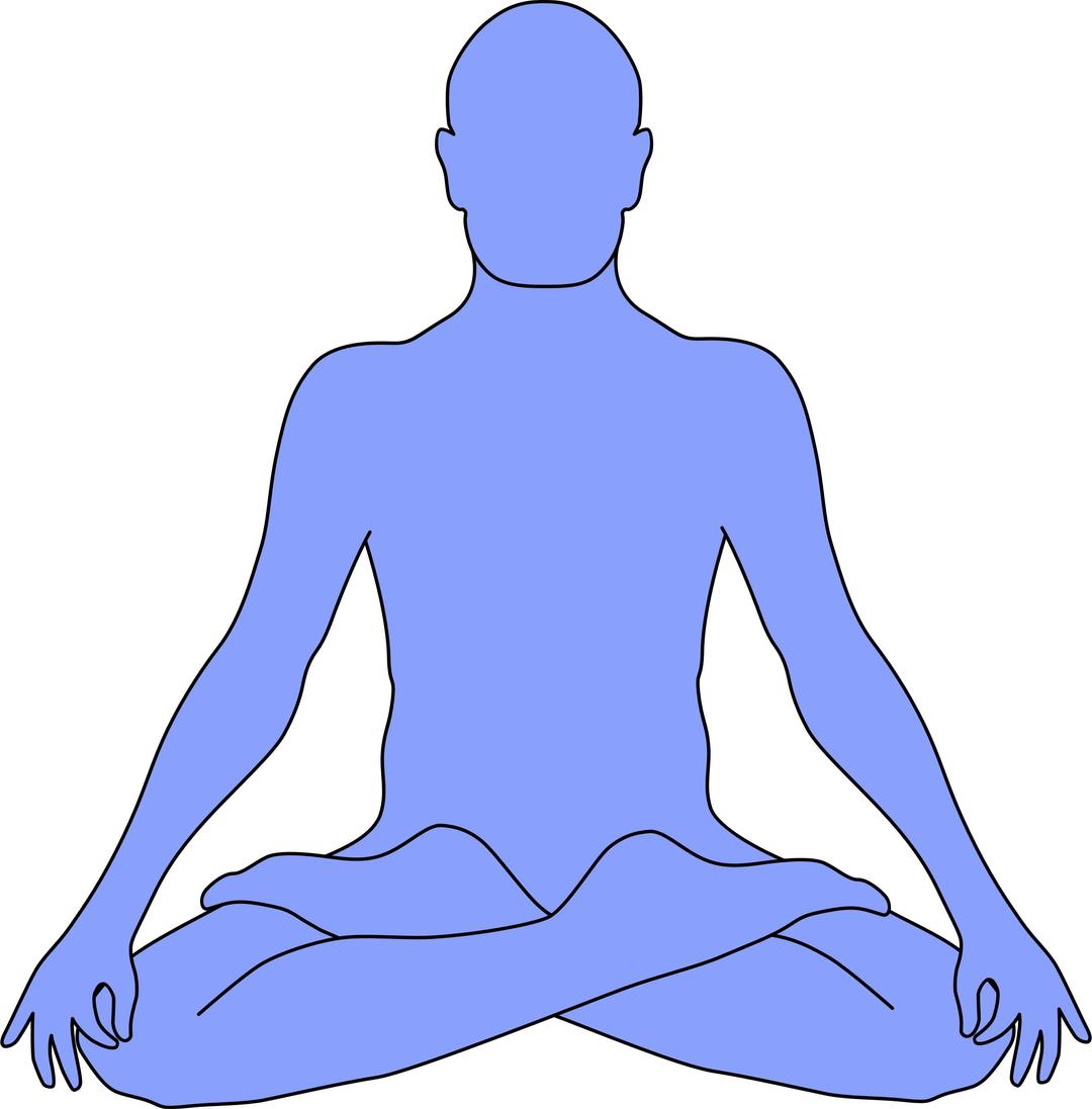 Simple Meditation png transparent