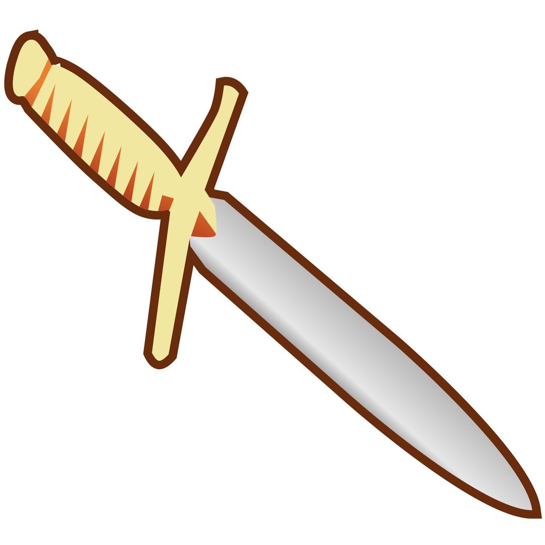 Simple Pagan Knife Icon png transparent