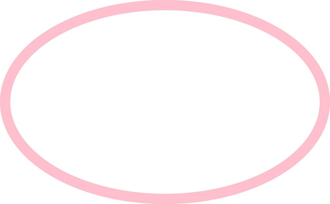 simple pink ellipse png transparent