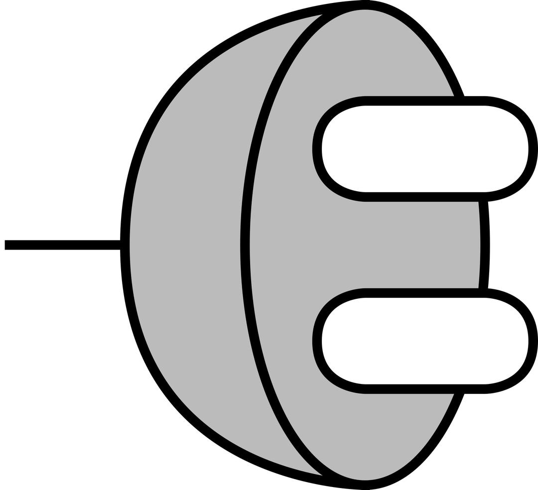 Simple Power Plug png transparent