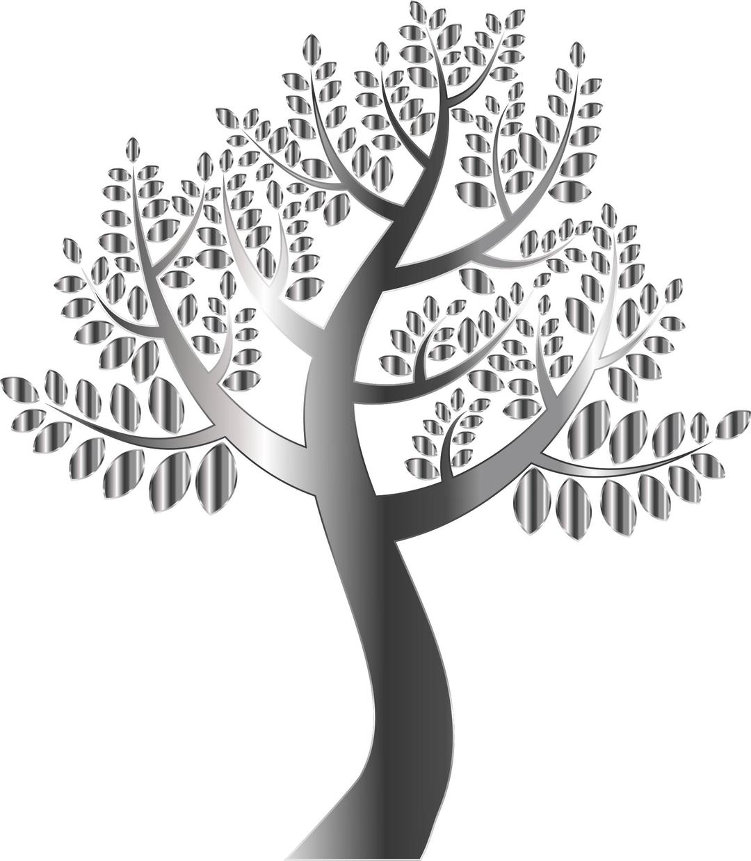 Simple Prismatic Tree 6 Without Background png transparent
